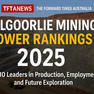 Kalgoorlie Mining Power Rankings 2025 — Official Top 10 Leaders in Production, Employment & Exploration